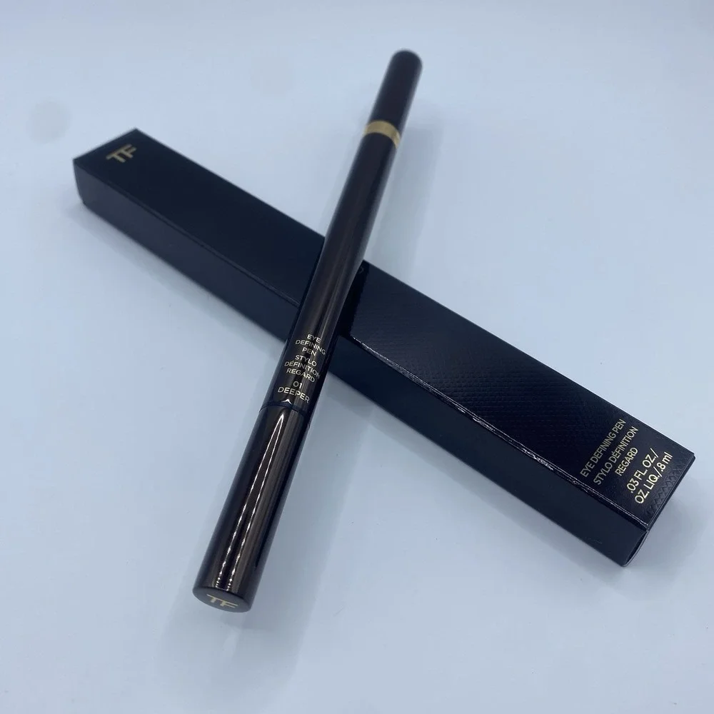Tom Ford Eye Defining Dual Tip Eye Liner 01 DEEPER Black NEW